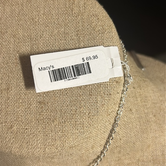 Charter Club Silver and CZ  Necklace - Picture 4 of 4